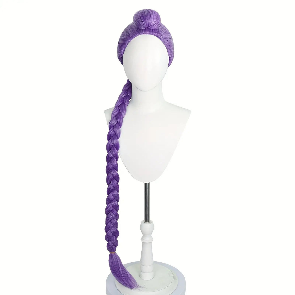 Anime K-Pop Idol Cosplay Wig Pink Purple Black No Sew No Glue Group Costume for Halloween Parties Fan Gatherings Cosplay Events Dance Pose Design 12-30 Inch