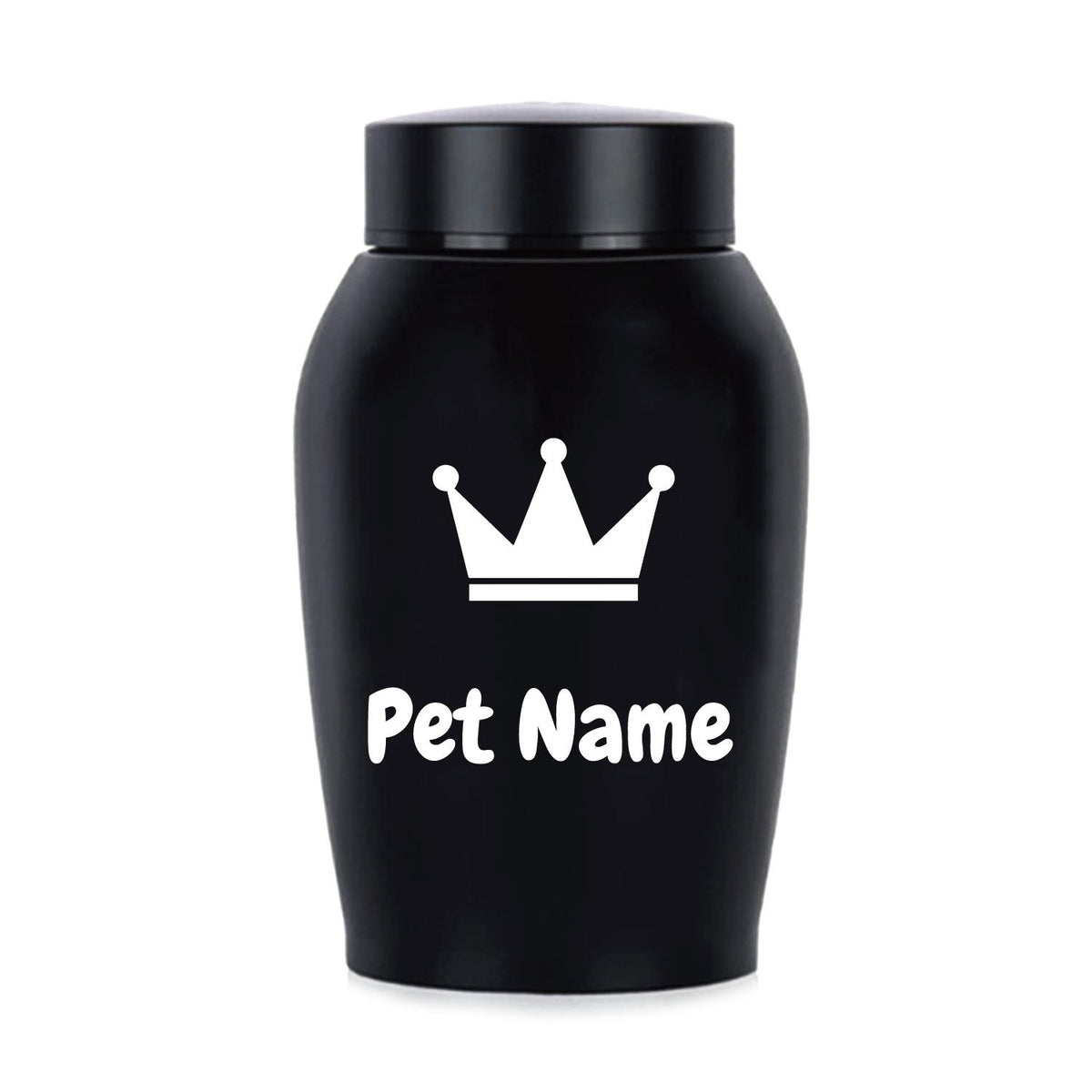 Personalized Pet Urn for Ashes – Stainless Steel Dog & Cat Cremation Urn with Thread-Top Design, Custom Memorial Keepsake for Beloved Pets