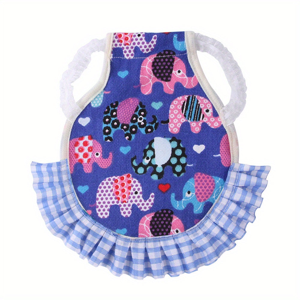 Pet Chicken Clothes Ruffled Vest Costume for Chickens Ducks Geese - Elastic Band Chest Harness Vest Outfit for Backyard Poultry - Funny Chicken Costume Gift for Chicken Lovers Assorted Styles