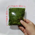 Realistic Artificial Moss for Terrariums Miniatures and Landscapes - Fake Moss for Potted Plants Dollhouse Diorama Model Railroad Aquarium and Miniature Ecosystems, Low Maintenance, 4 Sizes 0.35oz to 3.52oz