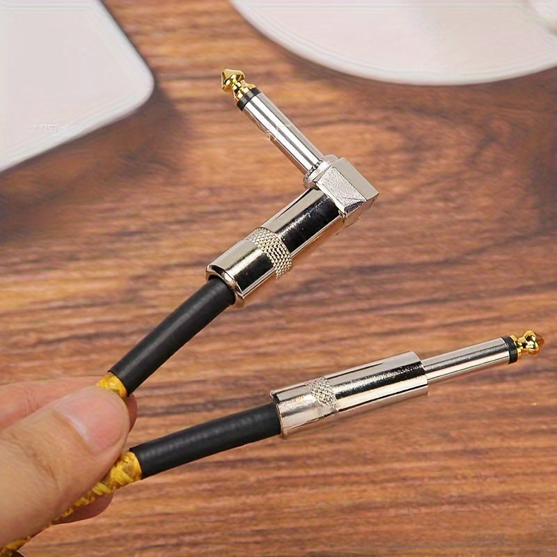 Electric Guitar & Bass Instrument Cable - Noise-Free High-Fidelity 1/4 Inch TS Plug, Durable Flexible Amplifier Cord for Electric Guitar, Bass, Keyboard & Amp, Multiple Lengths & Color Packs