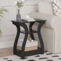 3-Tier Side Table with Charging Station – USB Port & Power Socket End Table for Bedroom Living Room Sofa Bedside Reading Afternoon Tea