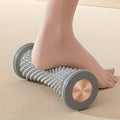 Plantar Fascia Foot Massager Roller Non-Electric Plastic Rolling Trainer for Heel Pain Relief Arch Support Foot Comfort Home Use Gray Purple