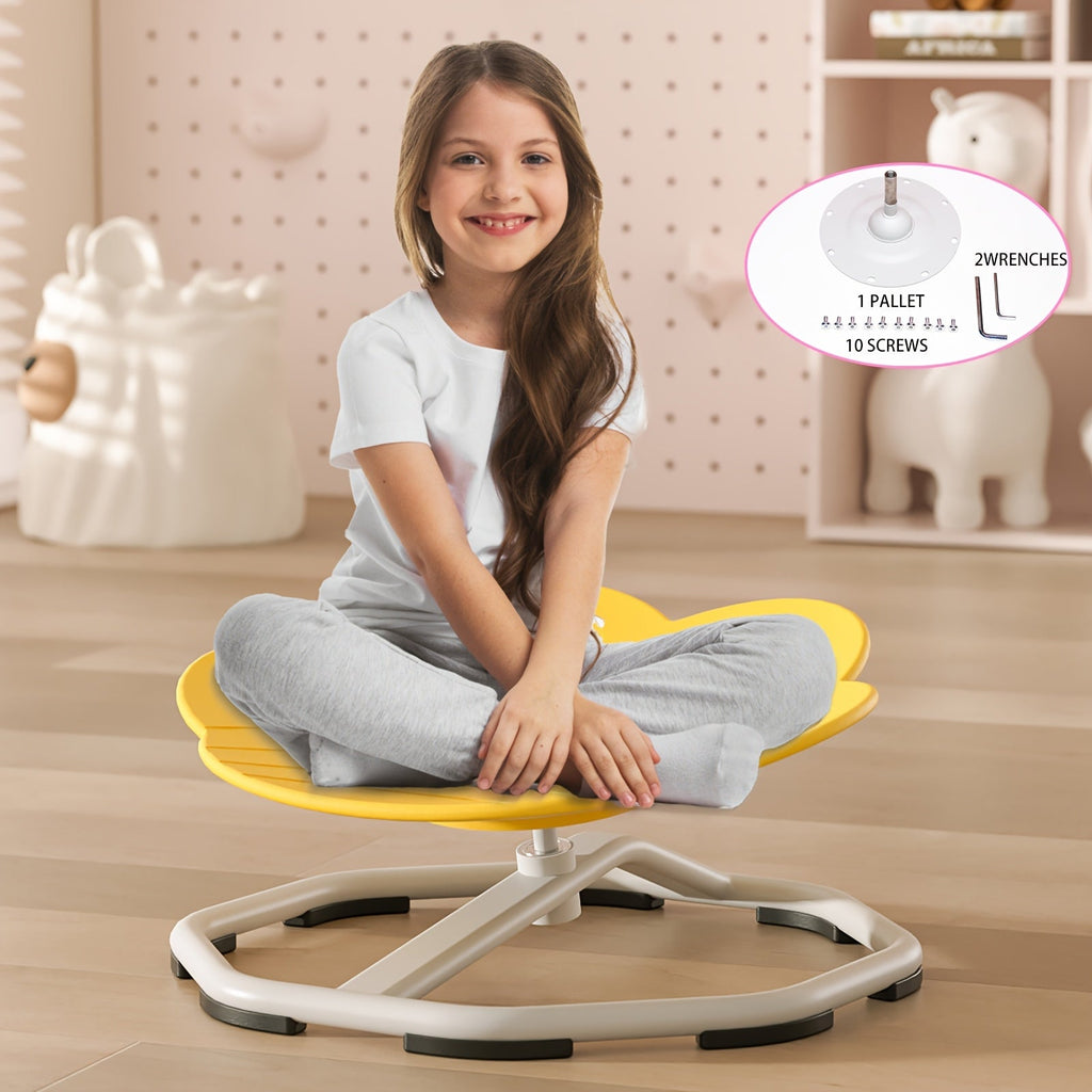 Sensory Spinning Chair for Kids with Autism ADHD – Sit and Spin Toy Swivel Seat for Body Coordination & Vestibular Stimulation