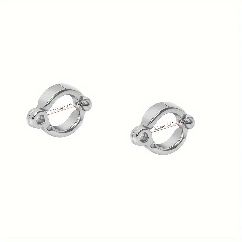 Bird Leg Rings Alloy Identification Bands 2pcs - Adjustable Open Foot Rings for Parrots, Cockatiels, Budgies, Lovebirds & Pigeons - 7 Sizes (5.5mm to 14.5mm) Pet Bird ID Rings