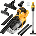 Cordless Handheld Vacuum Cleaner - DeWalt 20V Battery Compatible (Battery Not Included), 500W Motor, 46 CFM, HEPA Filtration - Hard Floor, Car & Pet Hair - Tool Only